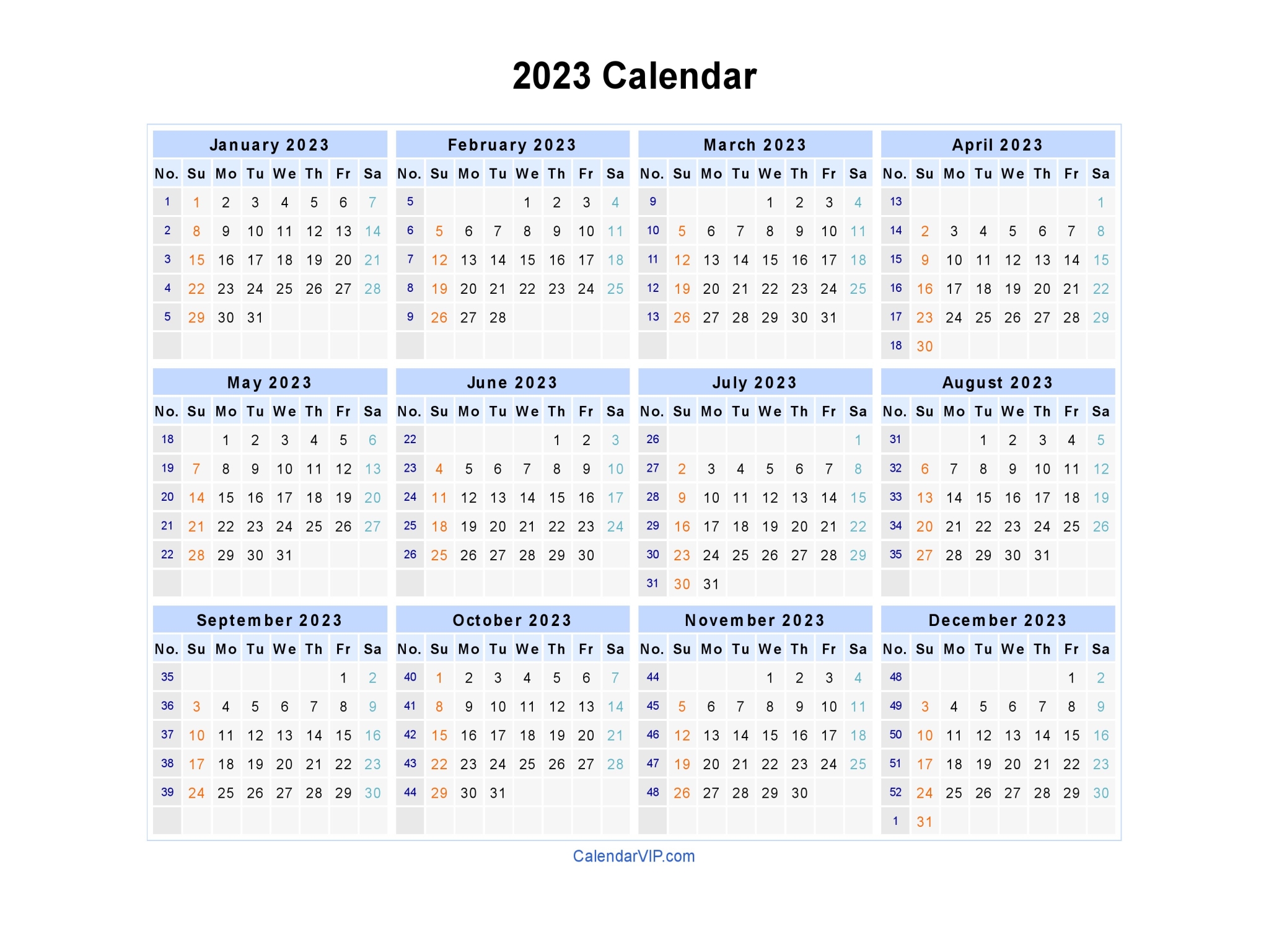 2023 Calendar Pdf Word Excel Pharmakondergi