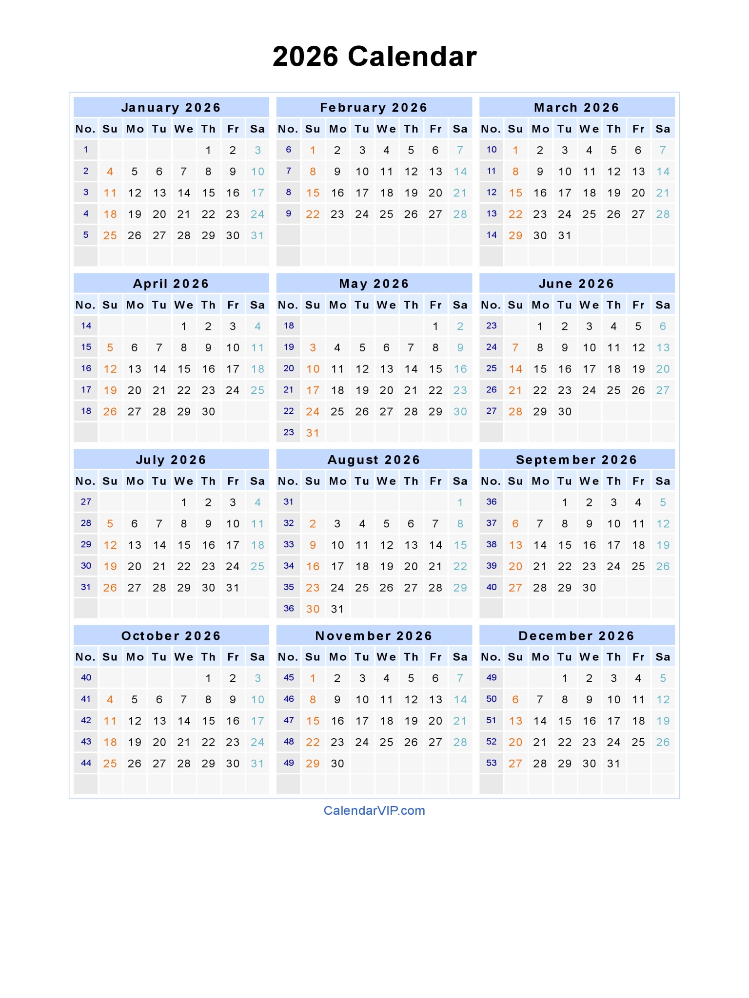 2026-calendar-blank-printable-calendar-template-in-pdf-word-excel