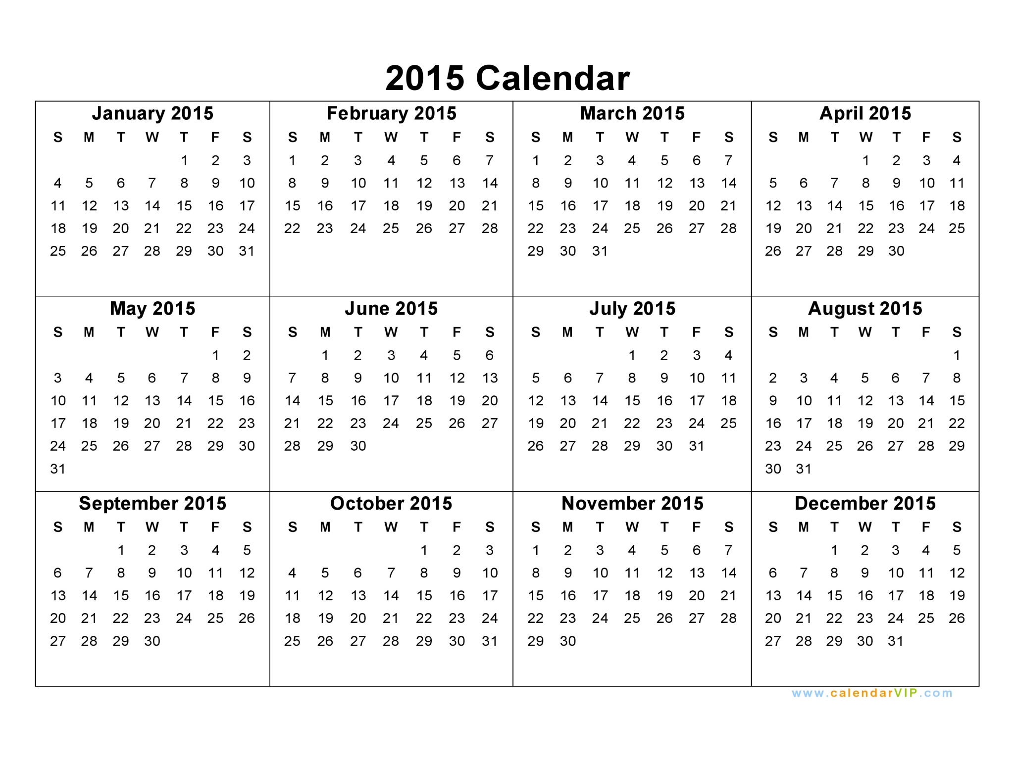 Microsoft Excel Calendar 2016 Template from www.calendarvip.com